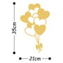 Wallity Balloons - Gold